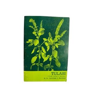 RARE* “Tulasi- The Holy Basil” 1970’s Book India Natural Healing Herbalism
